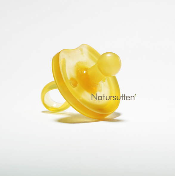Butterfly Rounded Natural Pacifier 0-6 mos S