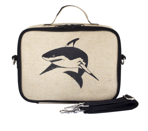 Insulated Black Shark Lunch Box