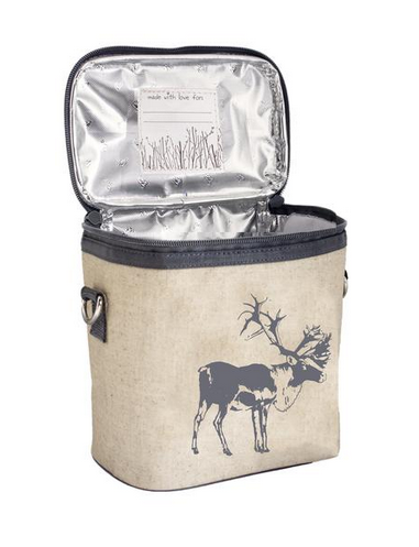 Insulated Grey Moose Scooter Large Cooler Bag