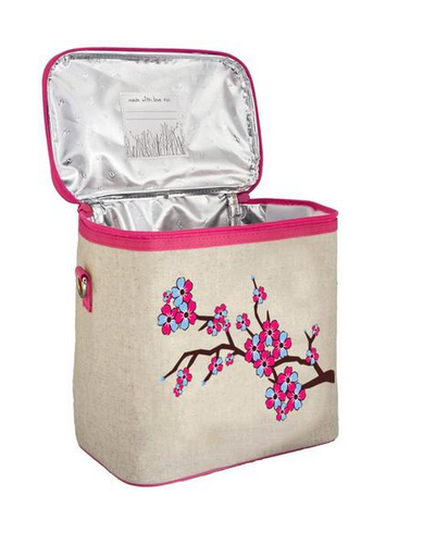 Insulated Cherry Blossom Large Cooler Bag