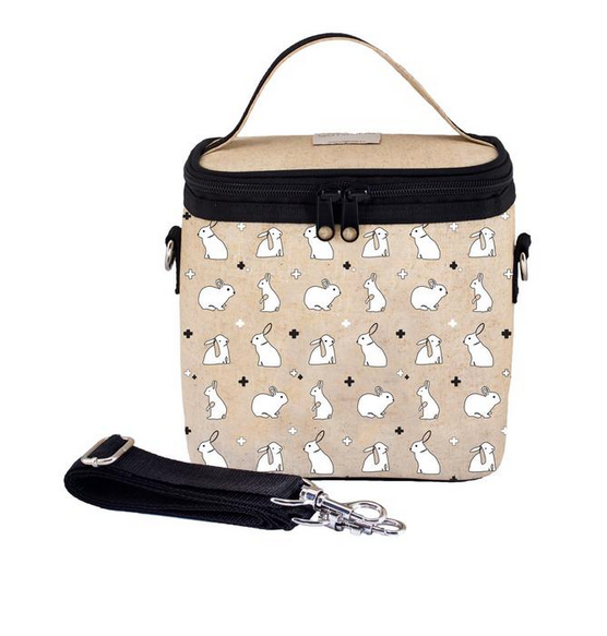 Insulated Bunny Tile Small Cooler Bag