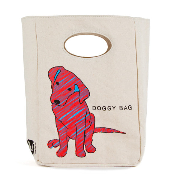 sac à lunch en coton bio 100% "Doggy Bag"