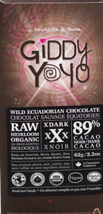 Tablette de chocolat extra-foncée 89% chocolat noir