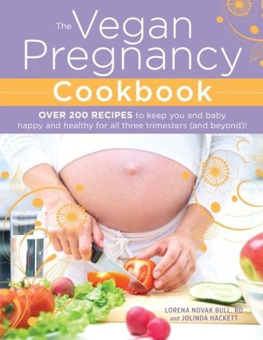 Le livre de cuisine VEGAN PREGNANCY COOKBOOK de Lorena Novak Bull