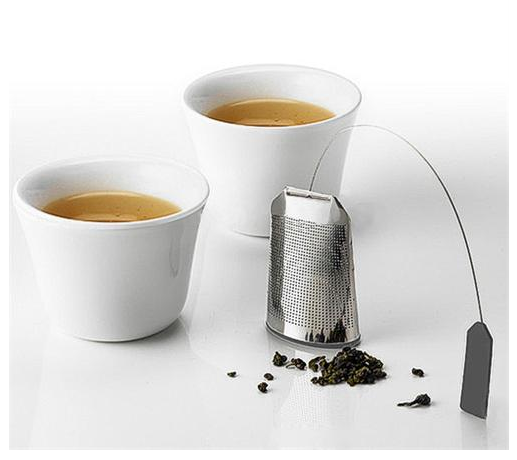 Ch'a infuseur en acier inoxydable pour sachets de thé