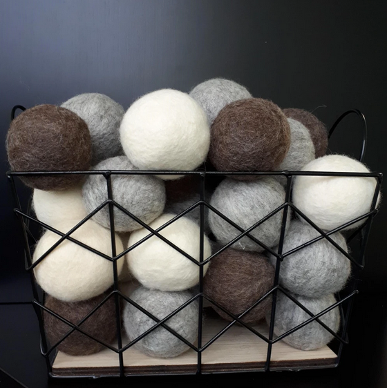 Boule de séchage de la laine pure - simple