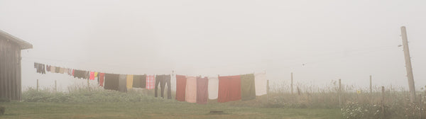 Ernest Cadegan Photographie "Farm Laundry"