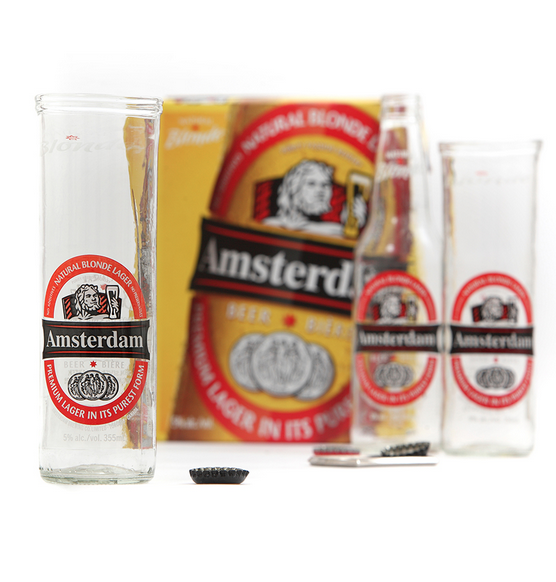 Amsterdam Natural Blonde Lager Beer Glass