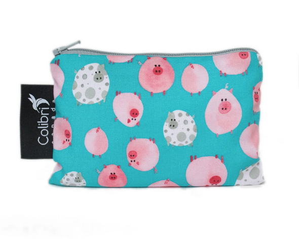 Reusable Snack Bag - Oink, Small