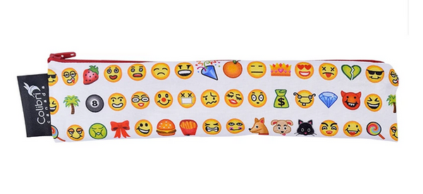 Reusable Snack Bag - Emoji, Wide