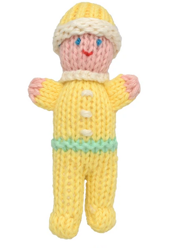 Bright Organic Cotton Finger Puppets - Baby