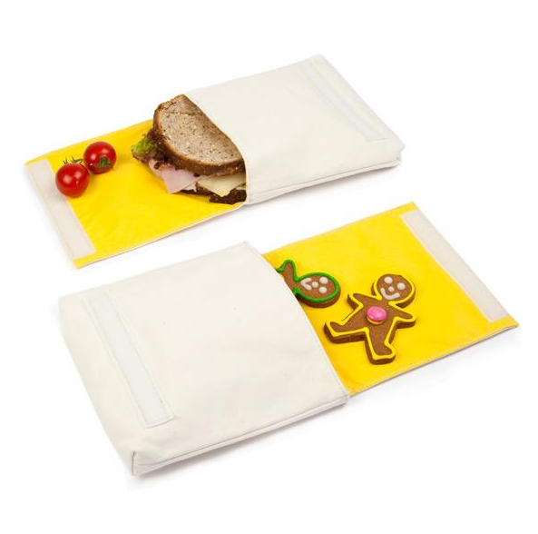 100% Organic Cotton Snack Packs (set of 2) "Chatter"