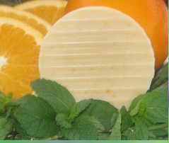Spearmint Orange Natural Soap Bar