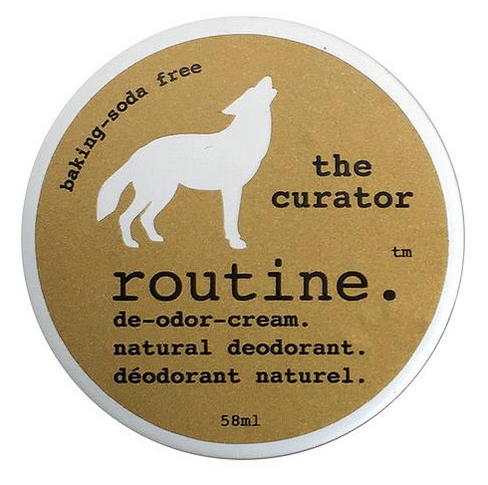 Natural Deodorant "The Curator" Baking Soda Free
