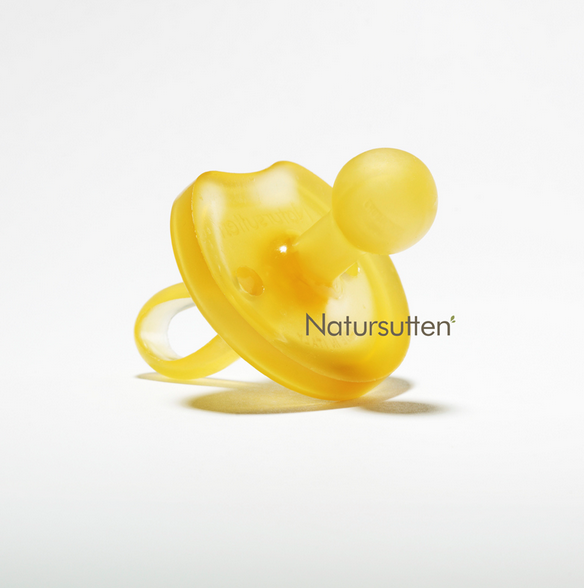 Butterfly Rounded Natural Pacifier 12 mos + L - Béco