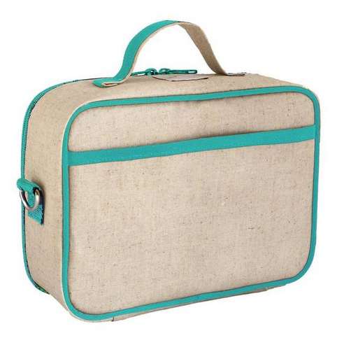 Insulated Olive Fox Lunch Box