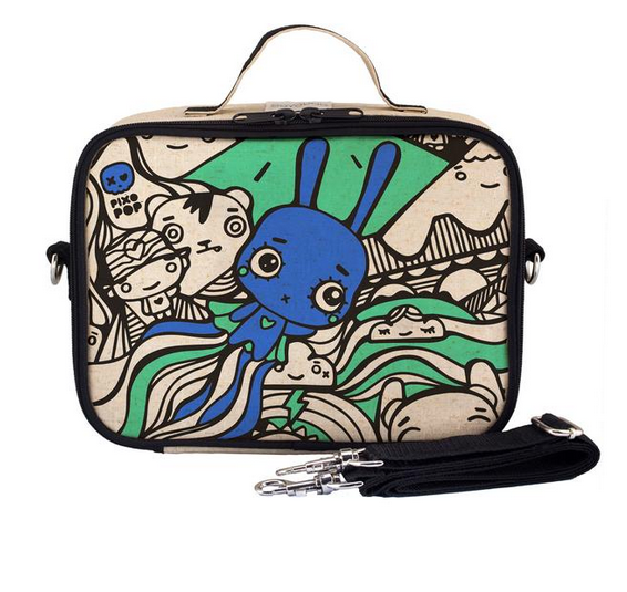 Insulated Pixopop Flying Stitch Bunny Lunch Box