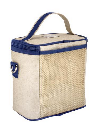 Insulated Blue Bicycle Small Cooler Bag