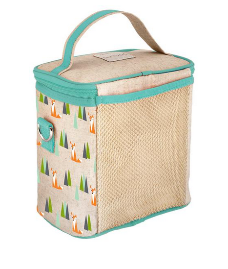 Insulated Olive Fox Small Cooler Bag