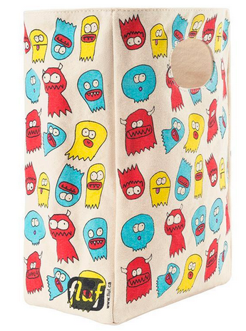 100% Organic Cotton Lunch Bag "Jelly Ghosts"