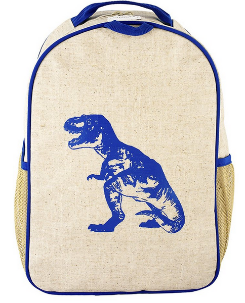 Blue Dino Toddler Backpack