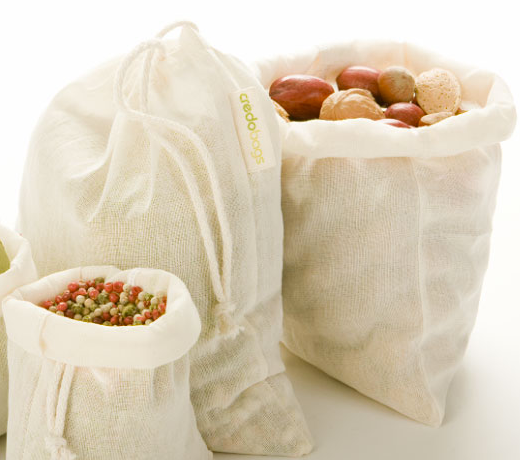 Bulk or Bread Bag, 100% Organic Cotton, Large
