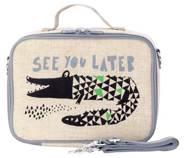 Insulated Wee Gallery Alligator Lunch Box