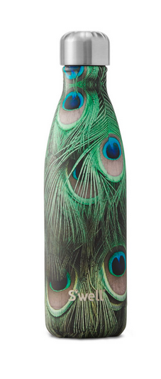 Insulated Stainless Steel Bottle - Peacock