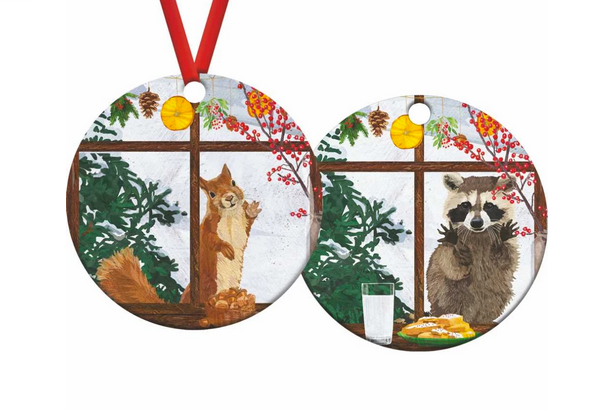 Hearth Times Squirrel/Raccoon Ornament